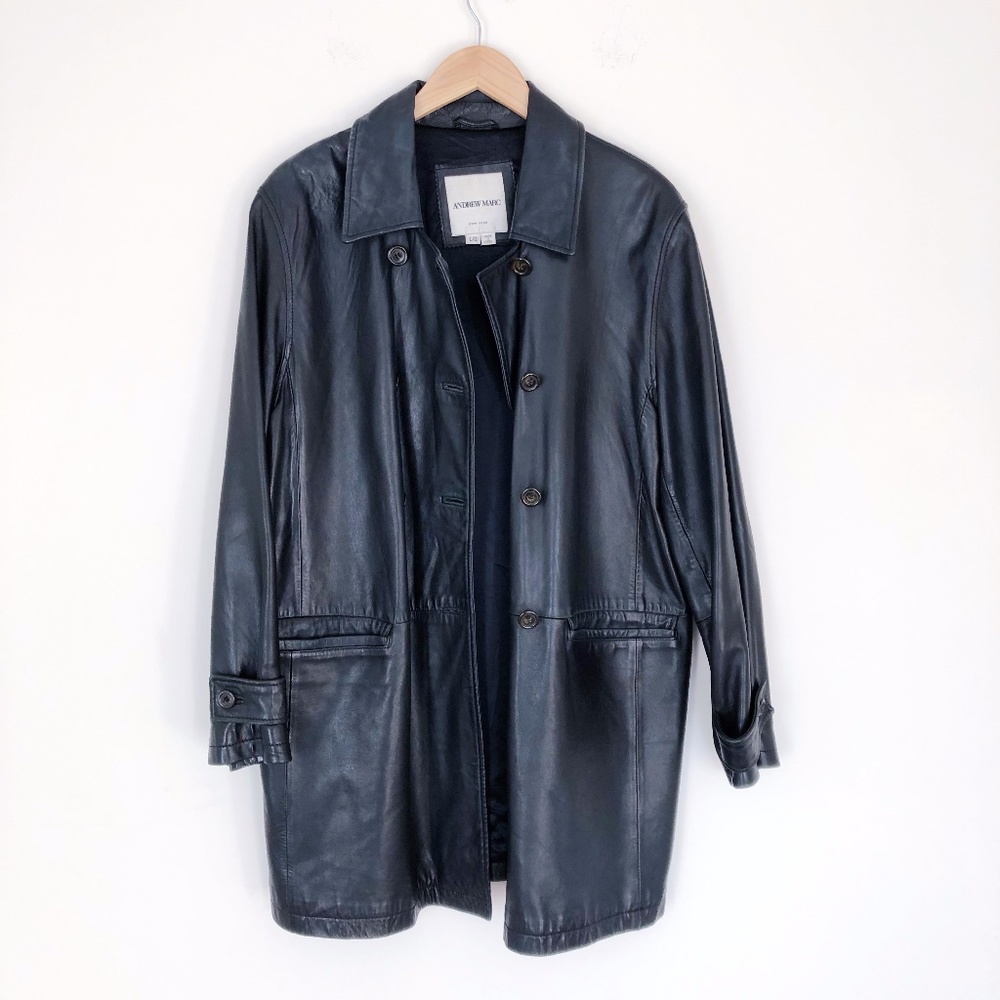 ANDREW MARC *Vintage* Leather Jacket
